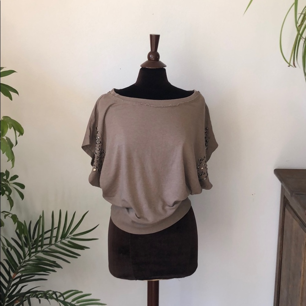 Off the shoulder sweater top